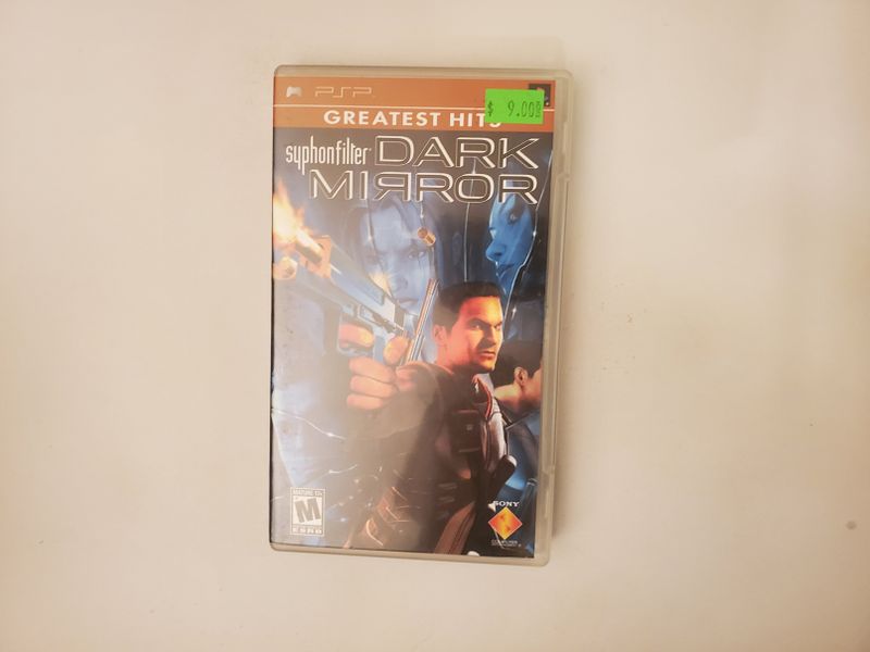 Sony PSP Syphon Filter Dark Mirror Greatest Hits video game