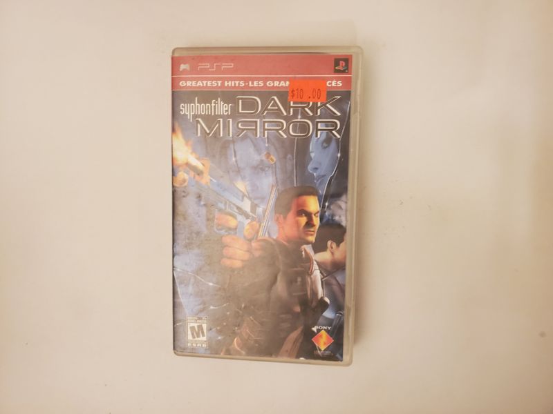 Sony PSP Syphon Filter Dark Mirror Greatest Hits video game