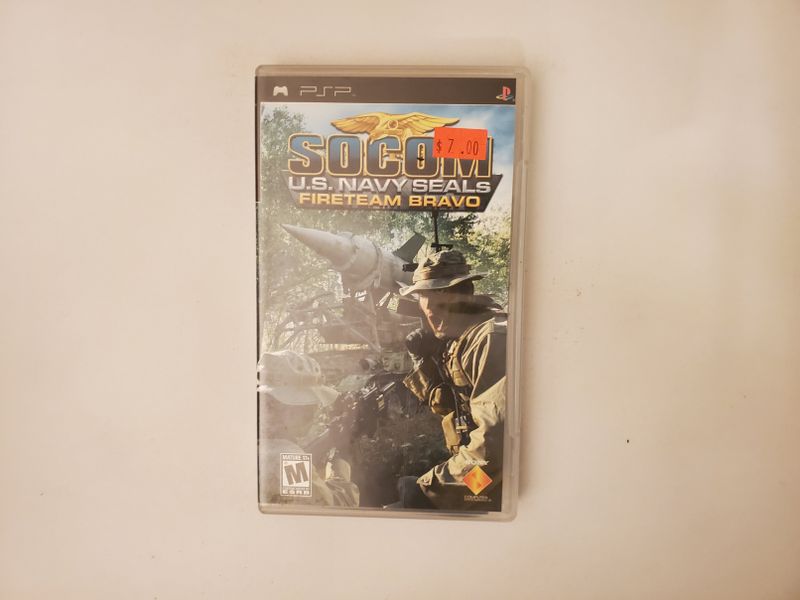 Sony PSP SOCOM US Navy Seals Fireteam Bravo video game