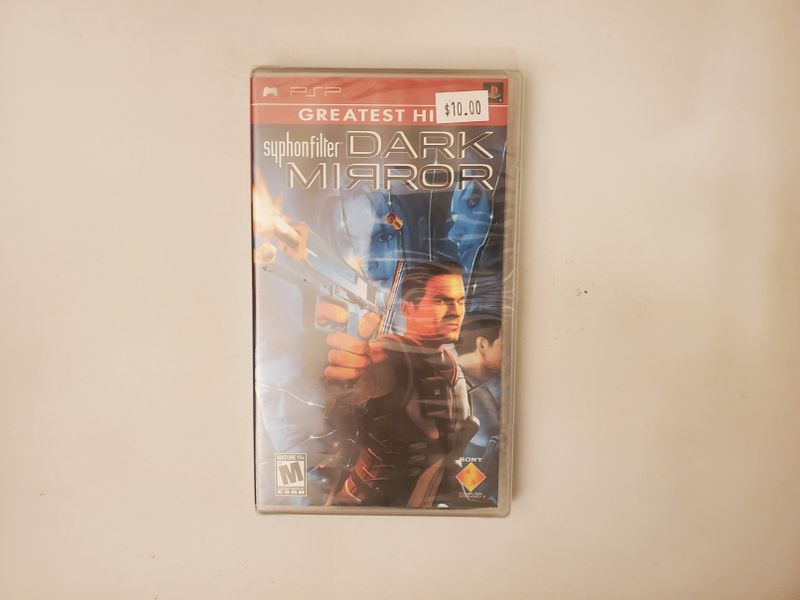 Sony PSP Syphon Filter Dark Mirror Greatest Hits video game