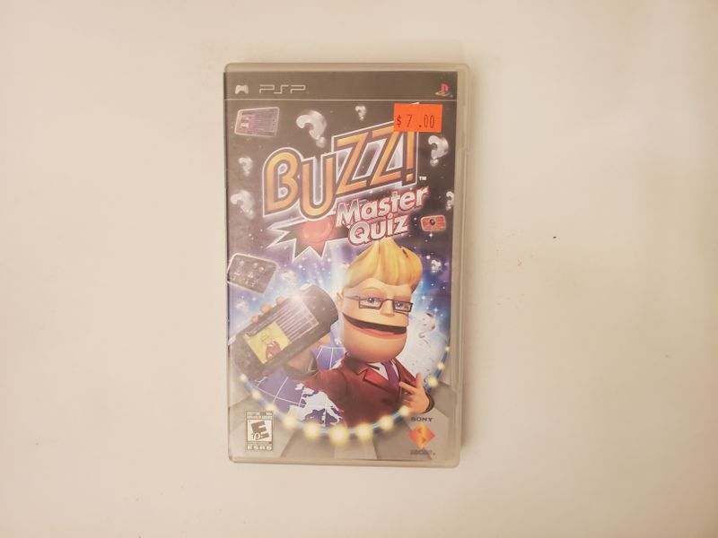 Sony PSP Buzz! Master Quiz video game