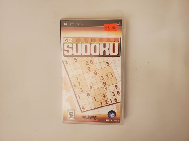 Sony PSP Go! Sudoku video game