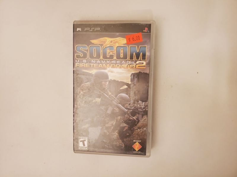 Sony PSP SOCOM US Navy Seals Fireteam Bravo 2 video game