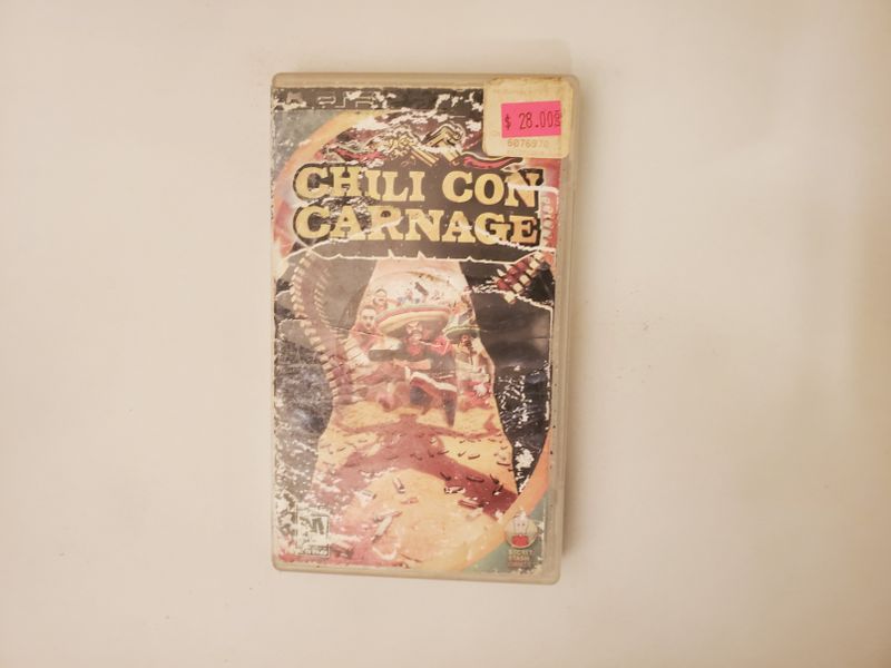 Sony PSP Chili Con Carnage video game