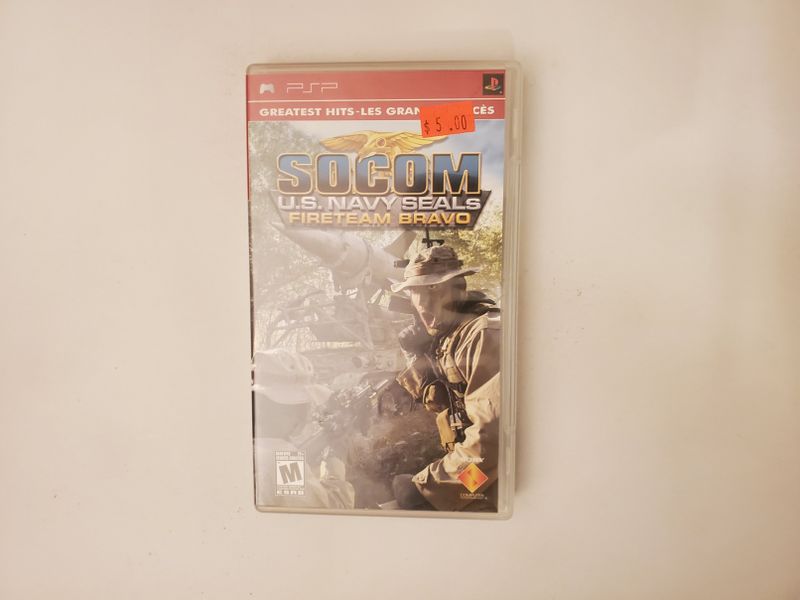 Sony PSP SOCOM: U.S. Navy SEALs Fireteam Bravo (Greatest Hits) video game