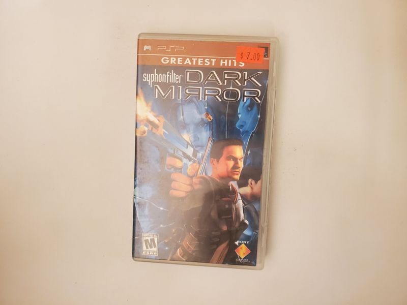 Sony PSP Syphon Filter Dark Mirror Greatest Hits video game