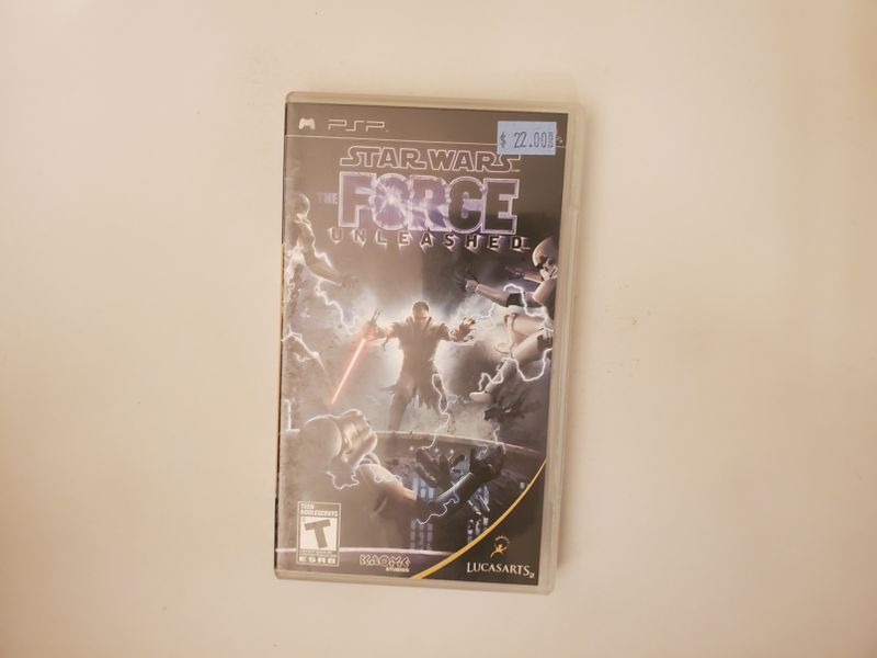 Sony PSP Star Wars: The Force Unleashed video game