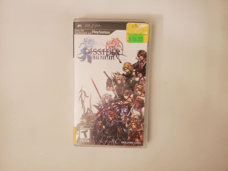 Sony PSP Dissidia Final Fantasy video game