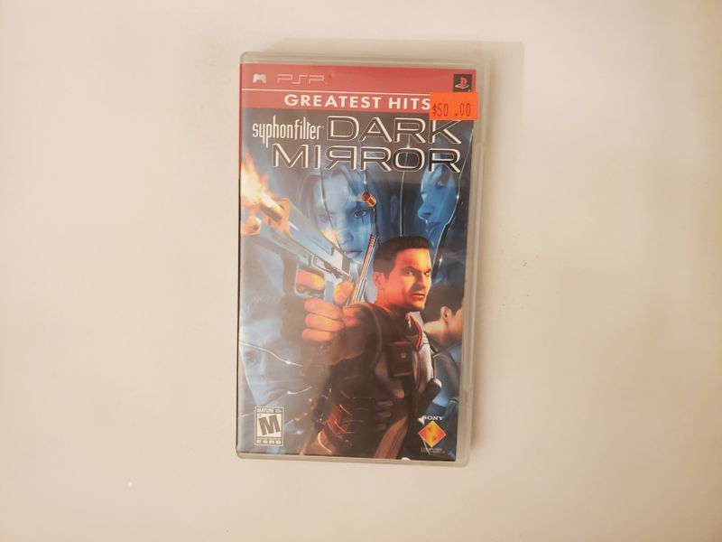 Sony PSP Syphon Filter Dark Mirror Greatest Hits video game