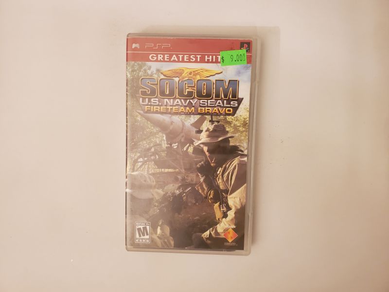 Sony PSP SOCOM: U.S. Navy SEALs Fireteam Bravo (Greatest Hits) video game