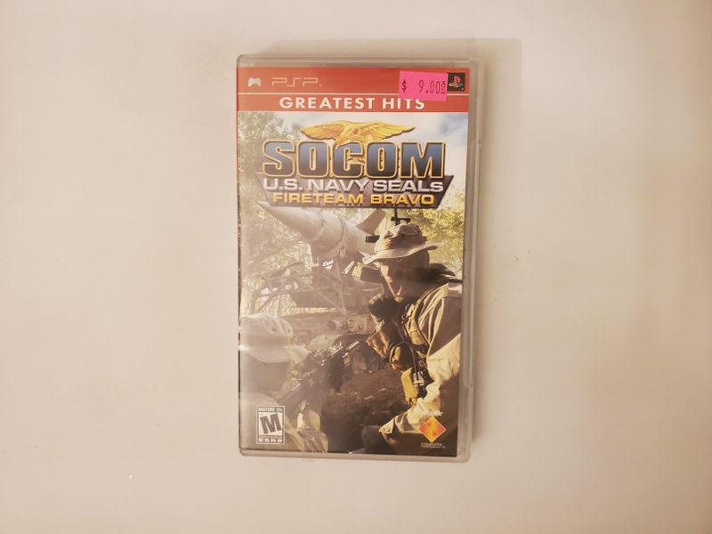 Sony PSP SOCOM: U.S. Navy SEALs Fireteam Bravo (Greatest Hits) video game