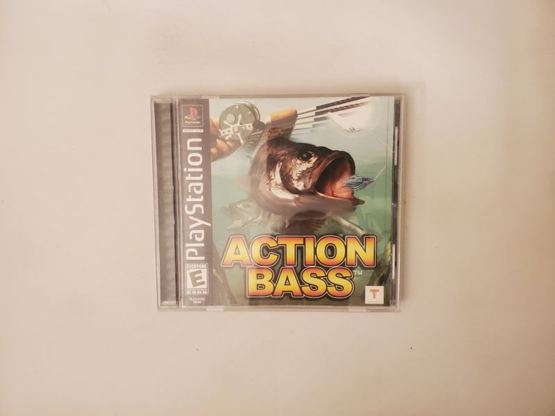 Sony PlayStation 1 Action Bass video game