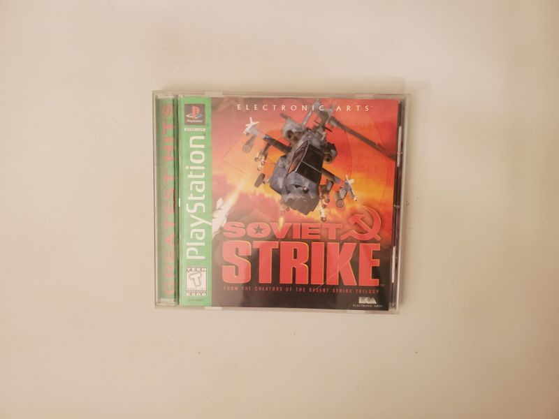 Sony PlayStation 1 Soviet Strike (Greatest Hits) video game
