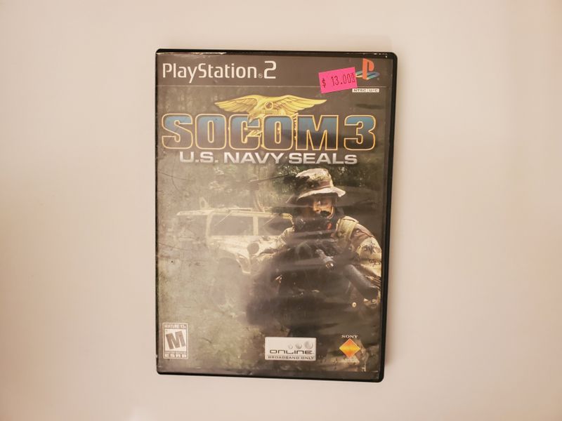 Sony PlayStation 2 SOCOM 3: U.S. Navy SEALs video game