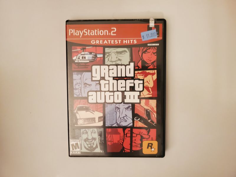 Sony Playstation 2 Grand Theft Auto III Greatest Hits video game