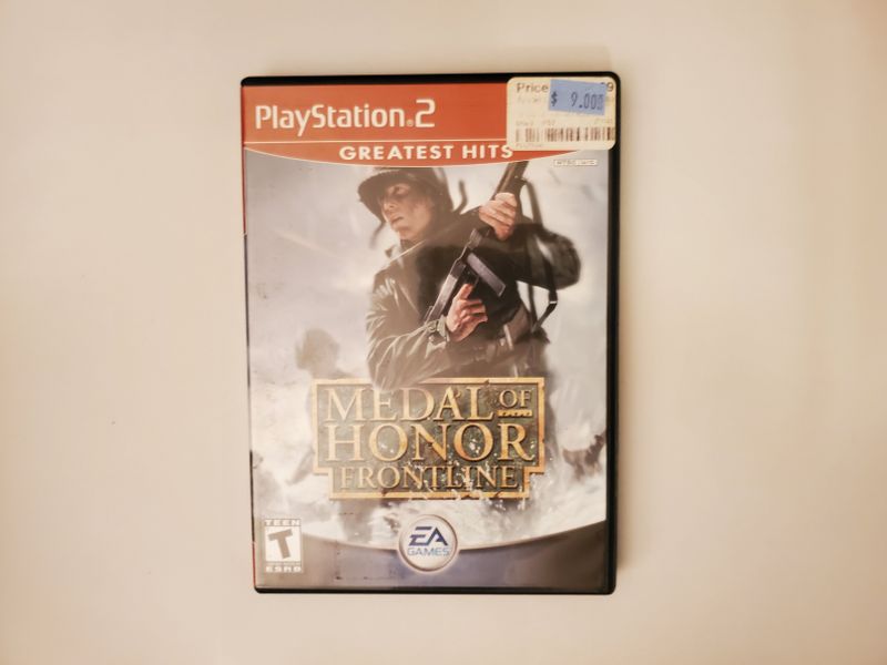 Sony Playstation 2 Medal of Honor Frontline Greatest Hits video game