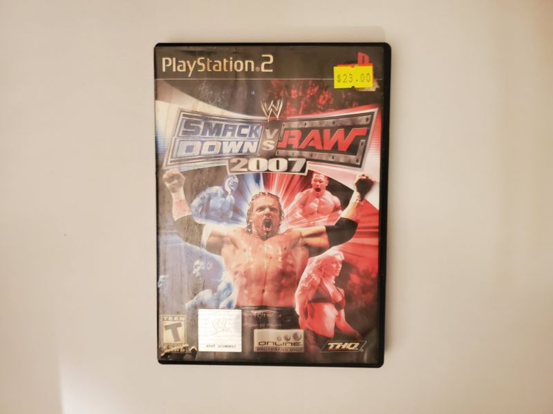 Sony PlayStation 2 WWE SmackDown vs. Raw 2007 video game