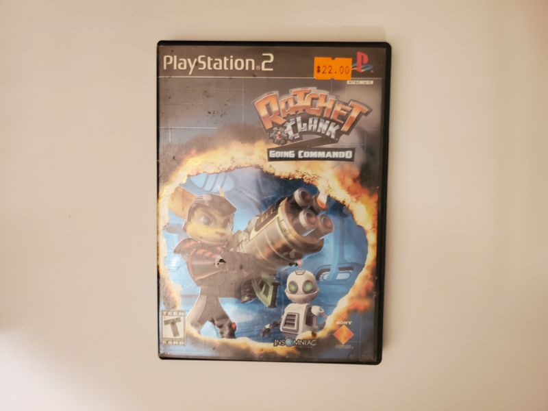 Sony PlayStation 2 Ratchet & Clank Going Commando video game