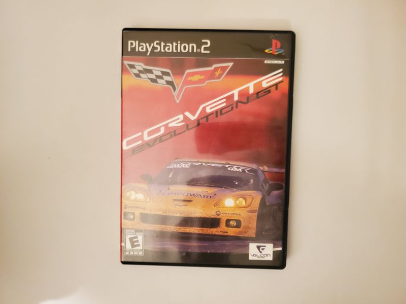 Sony Playstation 2 Corvette Evolution GT video game