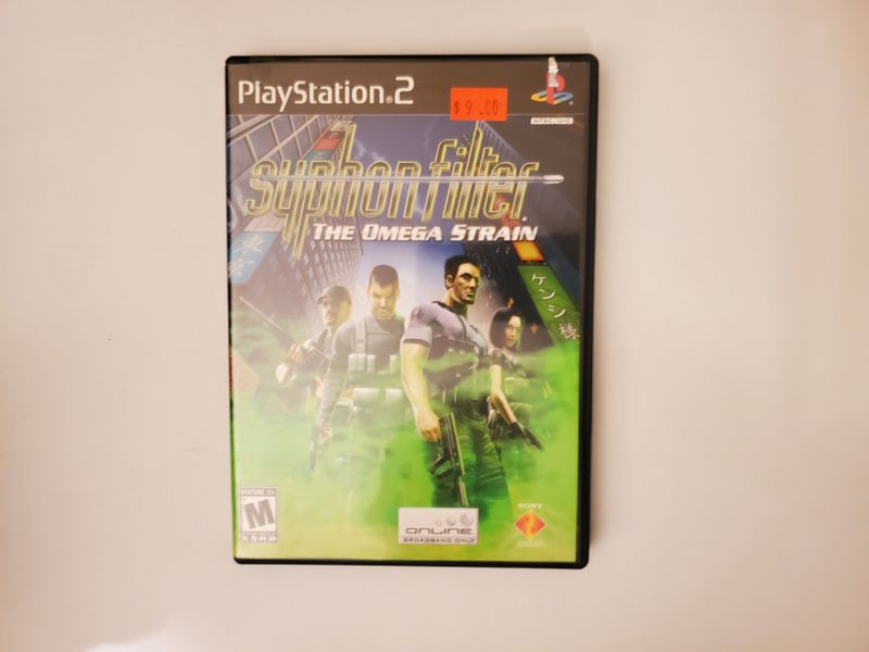 Sony PlayStation 2 Syphon Filter The Omega Strain video game