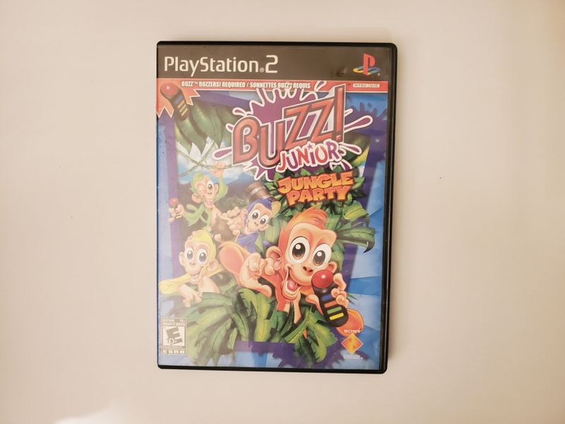 Sony PlayStation 2 Buzz! Junior Jungle Party video game