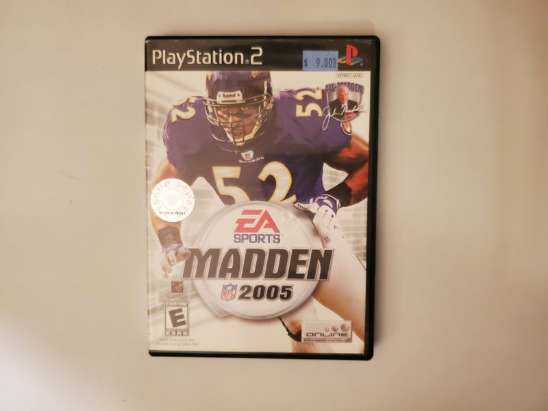 Sony PlayStation 2 Madden 2005 video game