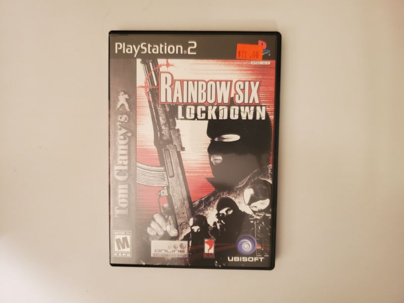 Sony PlayStation 2 Tom Clancy's Rainbow Six Lockdown video game
