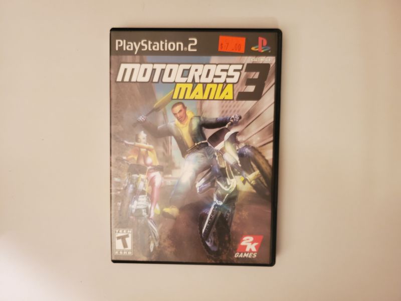 Sony PlayStation 2 Motocross Mania 3 video game