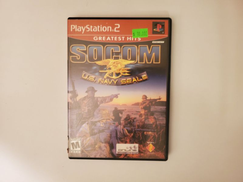 Sony PlayStation 2 SOCOM US Navy Seals Greatest Hits video game