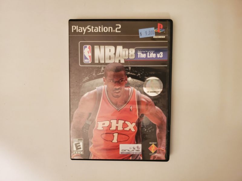 Sony PlayStation 2 NBA 08: Featuring Life v3 video game