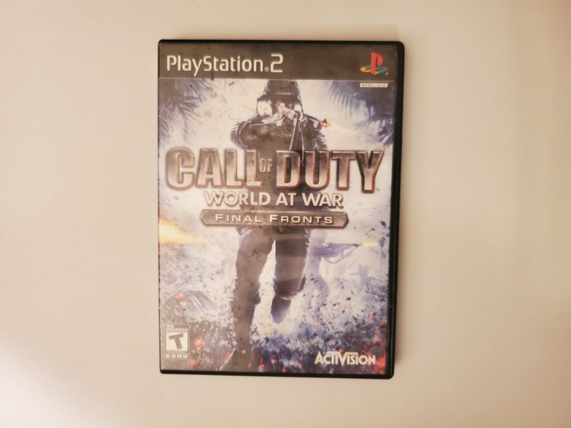 Sony PlayStation 2 Call of Duty World At War Final Fronts video game