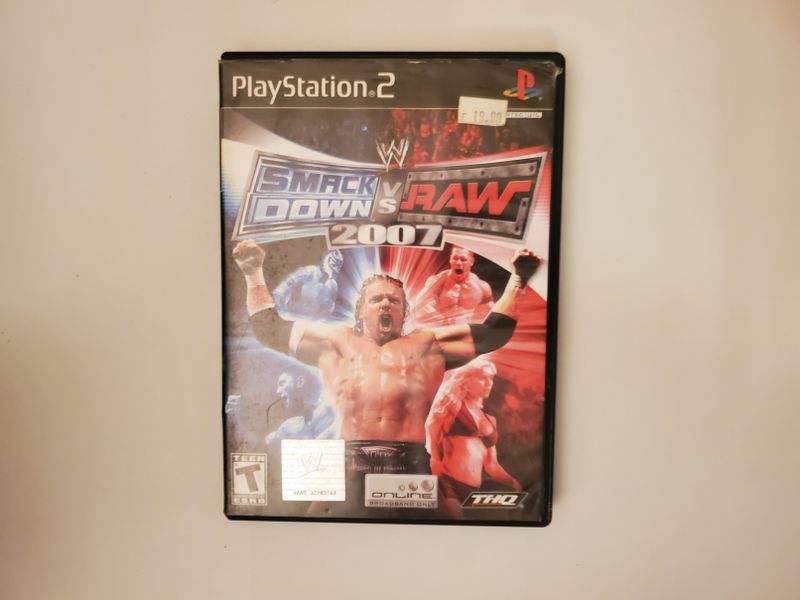 Sony PlayStation 2 WWE SmackDown vs. Raw 2007 video game