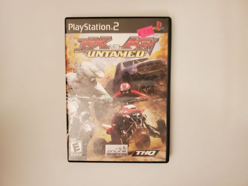 Sony Playstation 2 MX Vs ATV Untamed video game