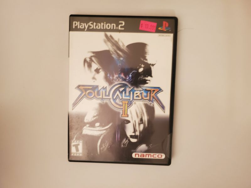 Sony PlayStation 2 Soul Calibur II video game
