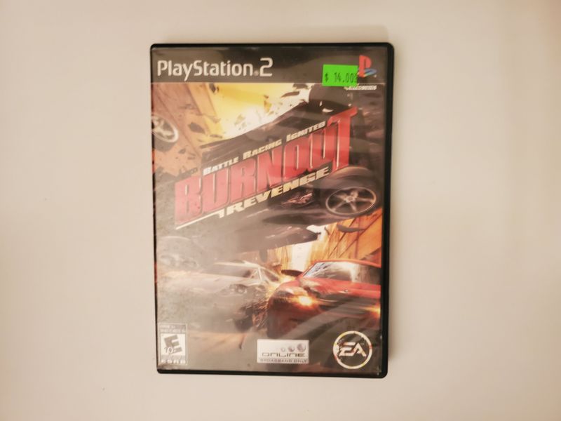 Sony PlayStation 2 Burnout Revenge video game