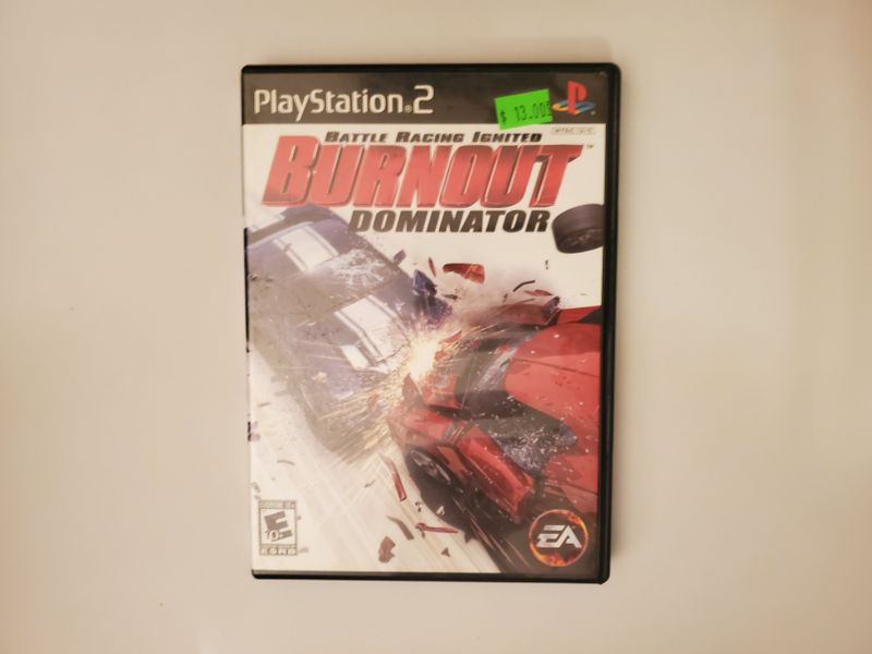 Sony PlayStation 2 Burnout Dominator video game