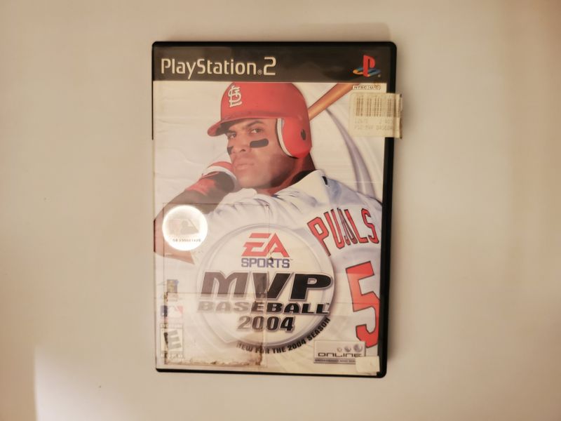 Sony PlayStation 2 MVP Baseball 2004 video game