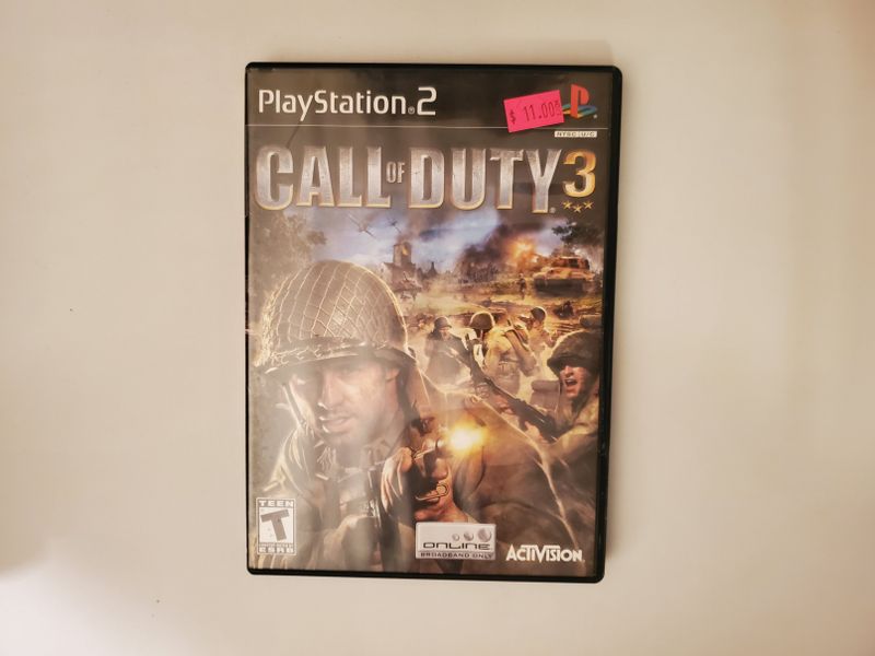 Sony PlayStation 2 Call of Duty 3 video game