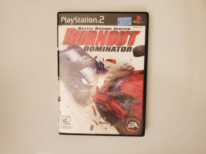 Sony PlayStation 2 Burnout Dominator video game