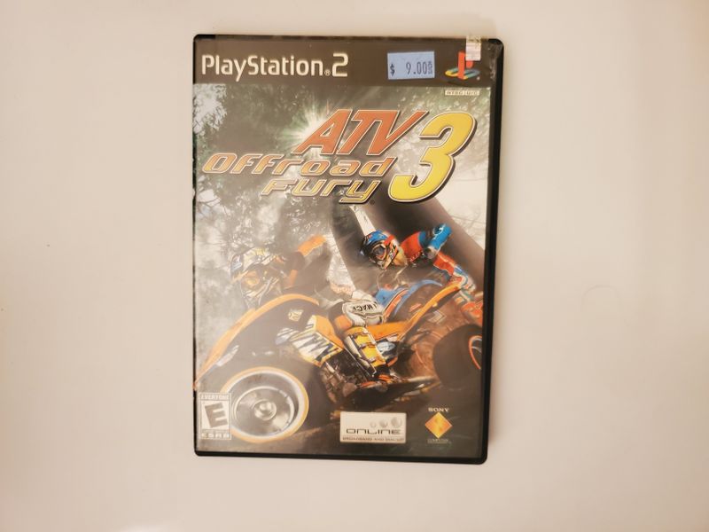 Sony Playstation 2 ATV Offroad Fury 3 video game