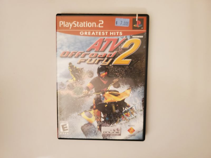 Sony Playstation 2 ATV Offroad Fury 2 Greatest Hits video game