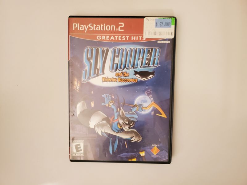 Sony Playstation 2 Sly Cooper and the Thievius Raccoonus Greatest Hits video game