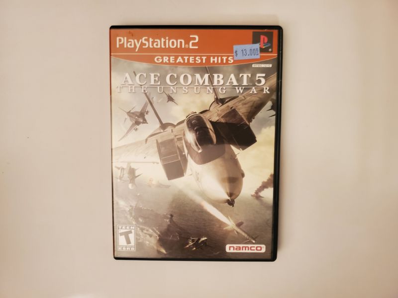 Sony Playstation 2 Ace Combat 5 The Unsung War Greatest Hits video game