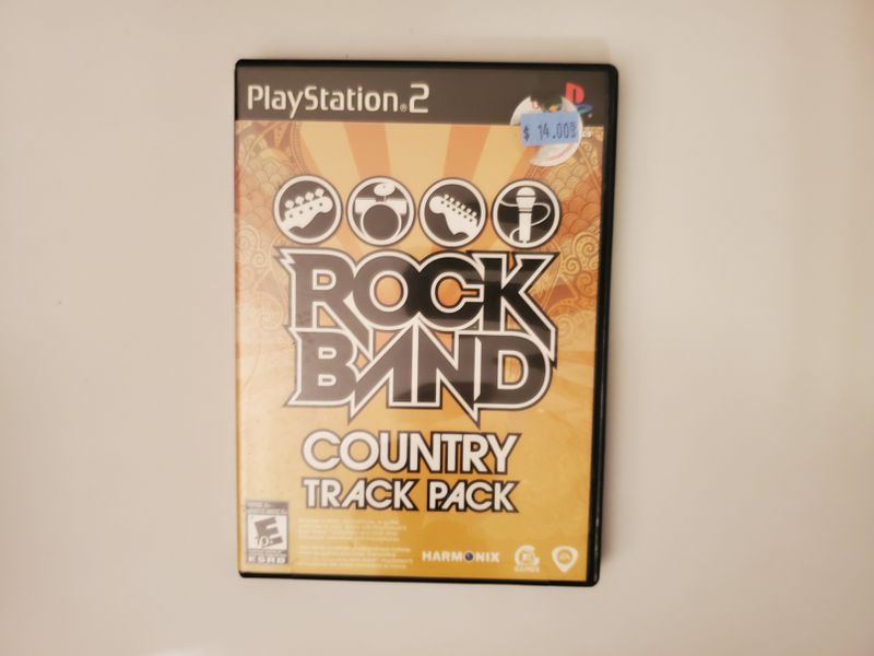 Sony PlayStation 2 Rock Band: Country Track Pack video game
