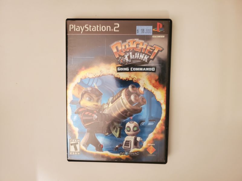 Sony PlayStation 2 Ratchet & Clank Going Commando video game