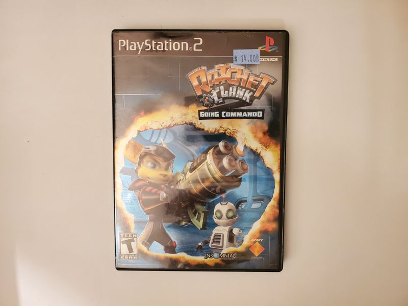 Sony PlayStation 2 Ratchet & Clank Going Commando video game