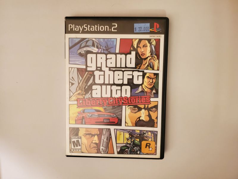 Sony PlayStation 2 Grand Theft Auto Liberty City Stories video game