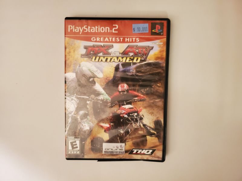 Sony Playstation 2 MX Vs ATV Untamed Greatest Hits video game