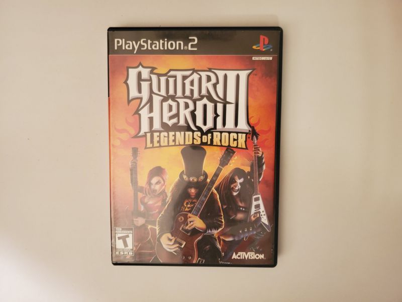 Sony PlayStation 2 Guitar Hero III Legends of Rock video game