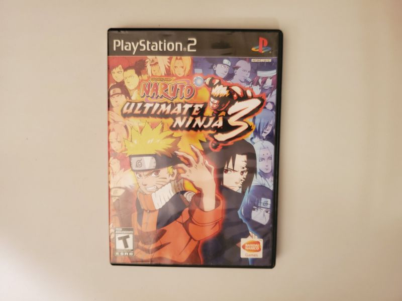 Sony Playstation 2 Naruto Ultimate Ninja 3 video game